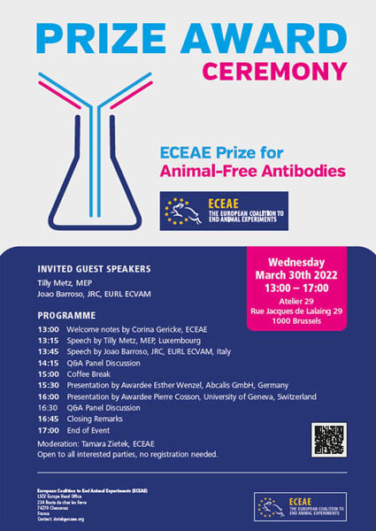 Prize for animal-free antibodies